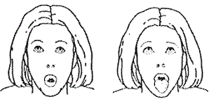 упражнения для подтяжки овала лица