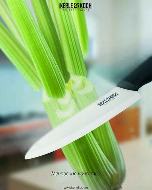 Керамические ножи: подсмотрено на самой стильной кухне