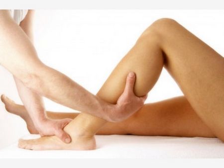 Лимфодренажный массаж ног