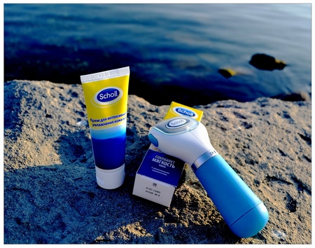 Электрическая пилка для удаления огрубевшей кожи стоп