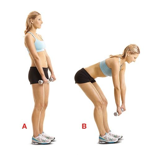 Становая тяга: техника выполнения для девушек