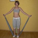 Упражнения с эластичной лентой