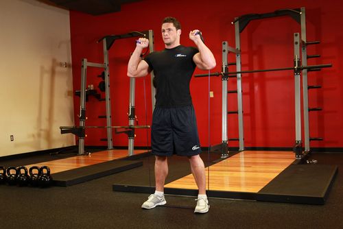 Упражнения с эспандером для мужчин