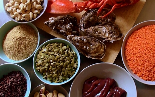 В каких продуктах содержится цинк