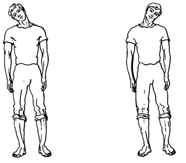 качать шею разминка