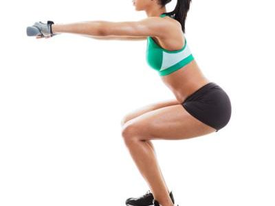 Приседания для похудения и укрепления ягодиц: видео