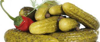 Польза и вред соленых огурцов